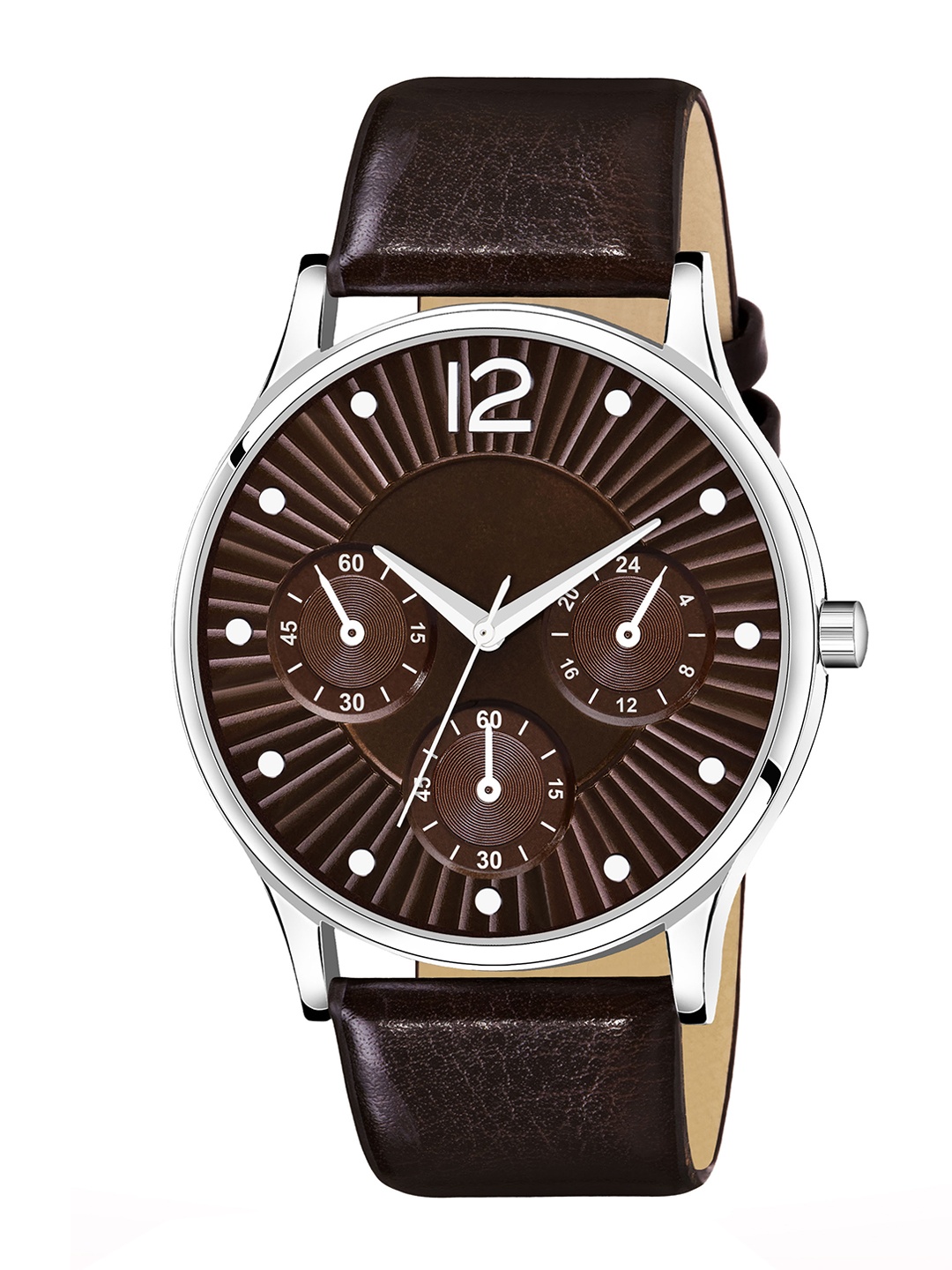 PERCLUTION ENTERPRISE Men Brown Dial & Leather Bracelet Style Straps Analogue Watch PE35
PERCLUTION ENTERPRISE Men Brown Dial & Leather Bracelet Style Straps Analogue Watch PE35