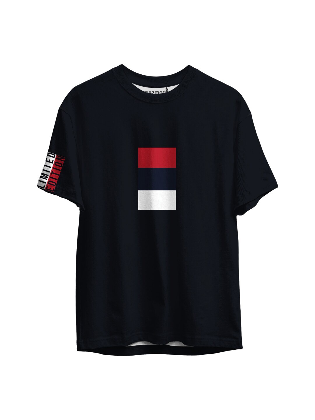mezmoda Boys Black Graphic Printed T-shirt