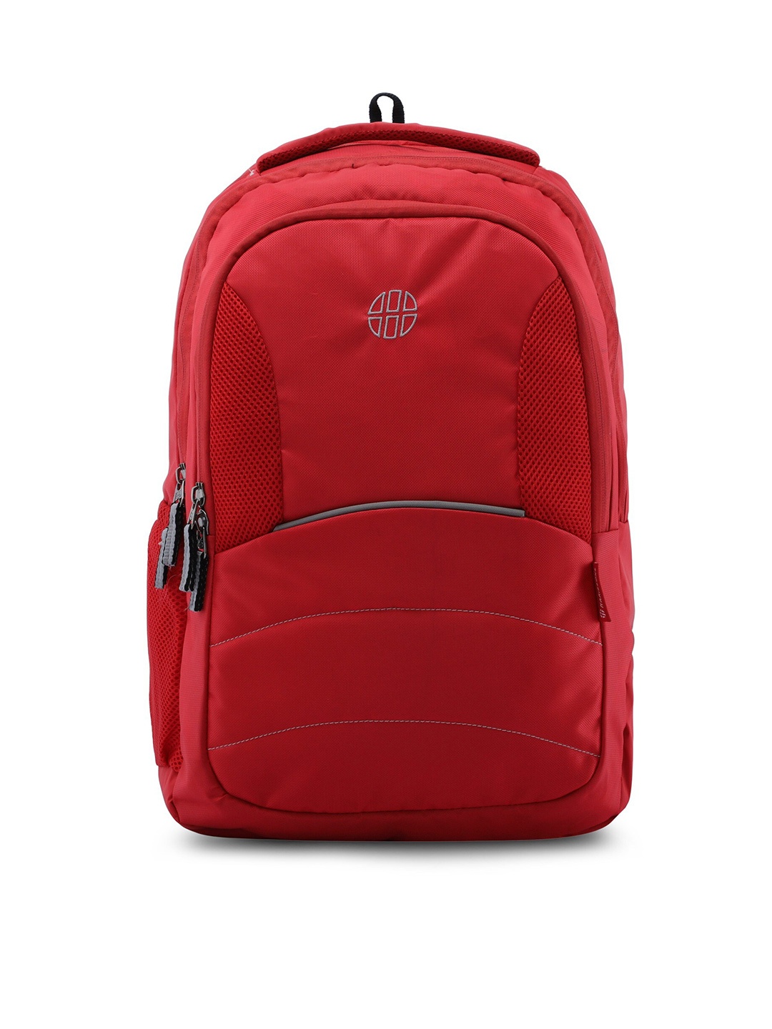 Harissons Unisex Red Solid Backpack
