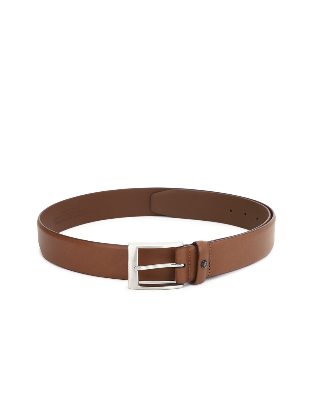 Van Heusen Men Brown Leather Formal Belt