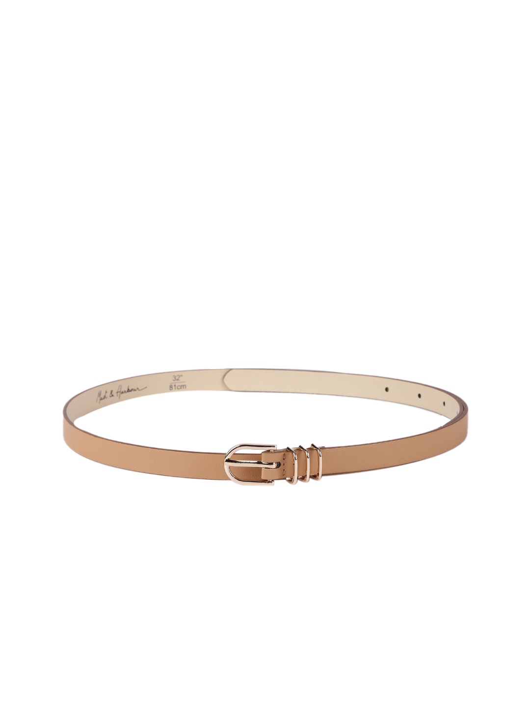Mast & Harbour Women Brown Synthetic Belt
