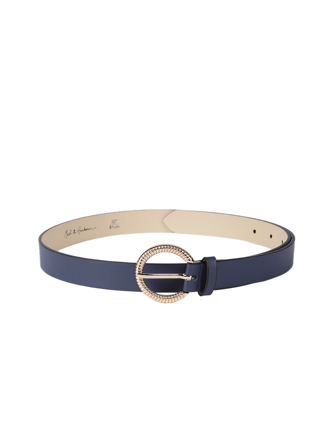 Mast & Harbour Women Navy Blue Belt