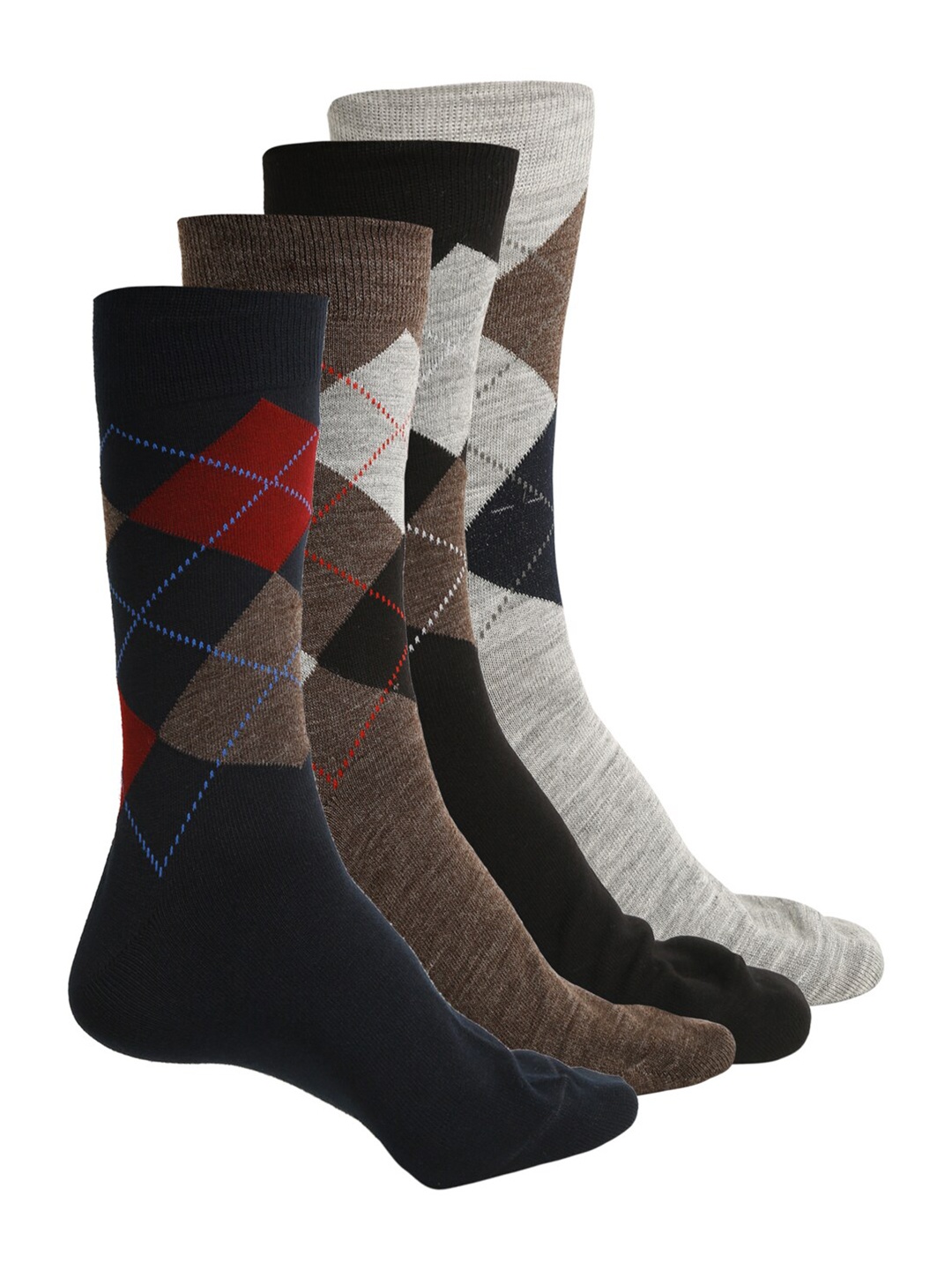 LOUIS STITCH Men Pack of 4 Patterned Calf-Length Egyptian Cotton Antimicrobial Socks, Blue
LOUIS STITCH Men Pack of 4 Patterned Calf-Length Egyptian Cotton Antimicrobial Socks, Blue