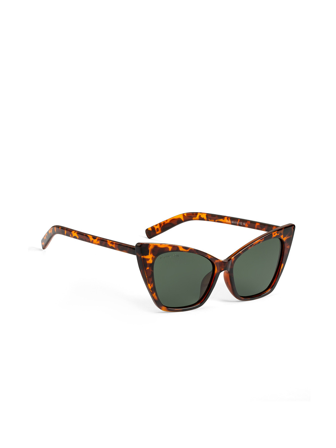 ROYAL SON Women Brown Cateye Sunglasses with Polarised & UV Protected Lens - CHIWM00124-C4, Green
ROYAL SON Women Brown Cateye Sunglasses with Polarised & UV Protected Lens - CHIWM00124-C4, Green