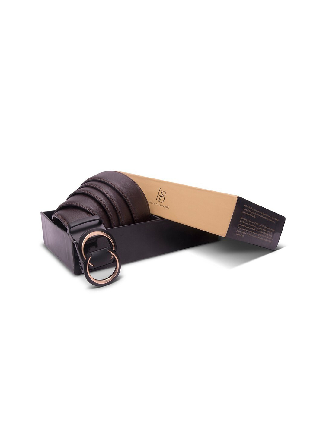 BANGE Men Brown Textured Leather Formal Belt
BANGE Men Brown Textured Leather Formal Belt