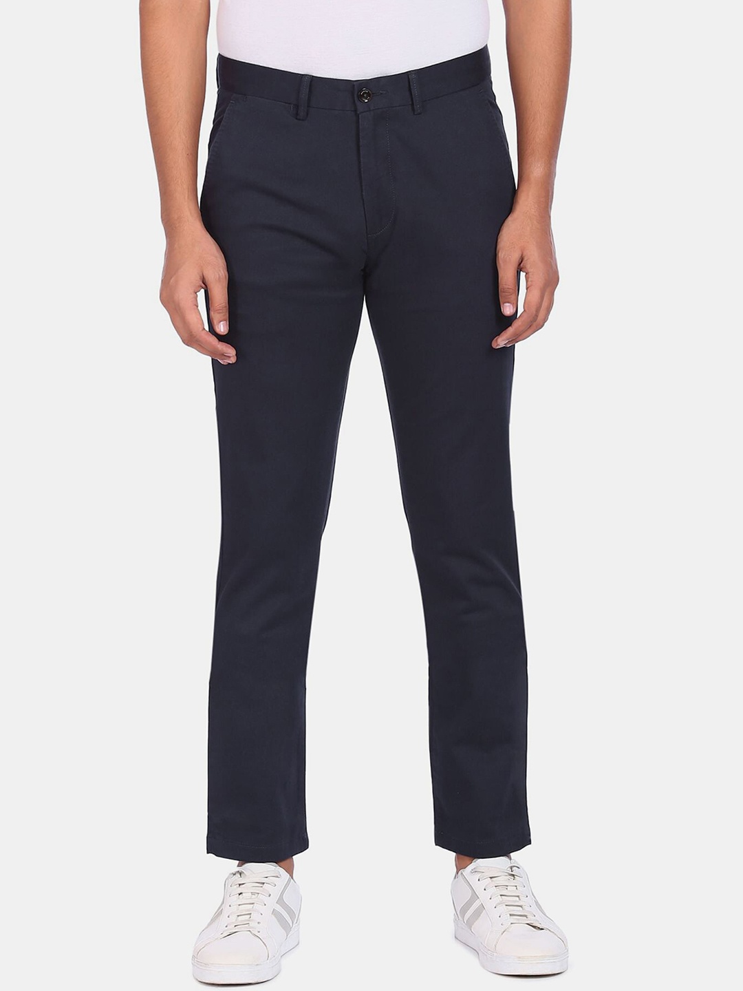 Arrow Sport Men Blue Trousers