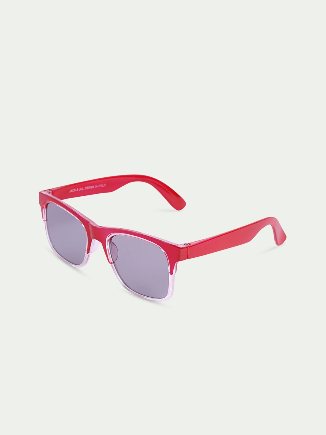 DukieKooky Unisex Kids Grey Lens & Red Wayfarer Sunglasses with UV Protected Lens DKSG318C
DukieKooky Unisex Kids Grey Lens & Red Wayfarer Sunglasses with UV Protected Lens DKSG318C