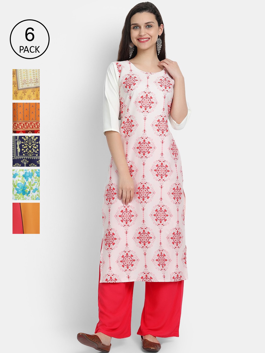 1 Stop Fashion Women Multicoloured & mauve morn Floral Embroidered Keyhole Neck Mirror Work Crepe Kurta, Multi
1 Stop Fashion Women Multicoloured & mauve morn Floral Embroidered Keyhole Neck Mirror Work Crepe Kurta, Multi