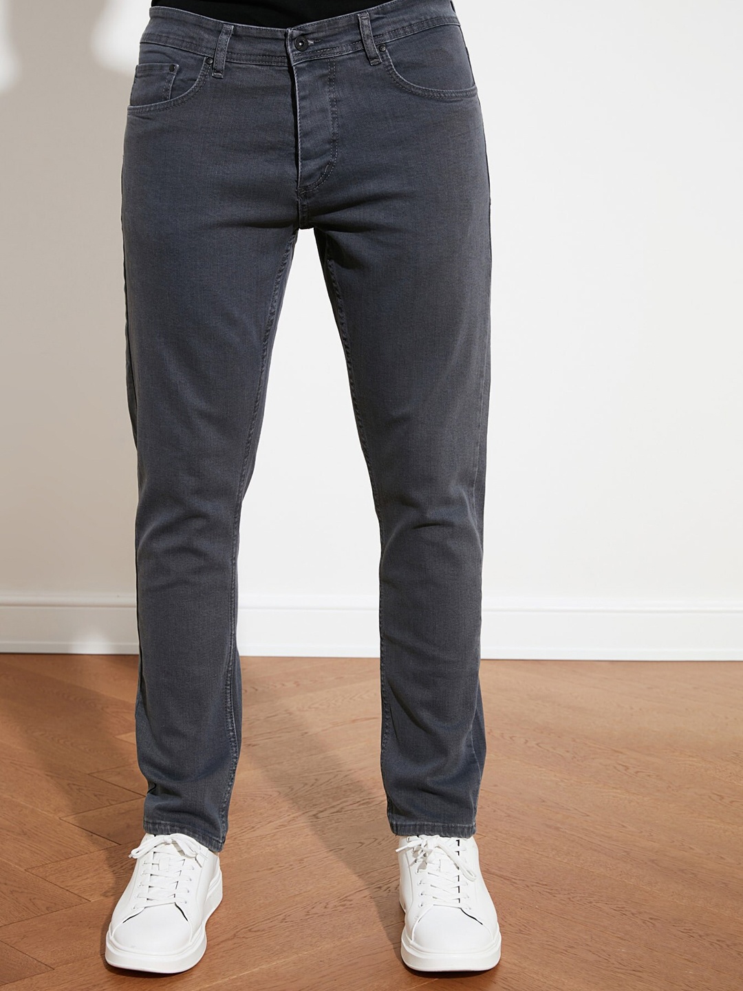 Trendyol Men Grey Jeans