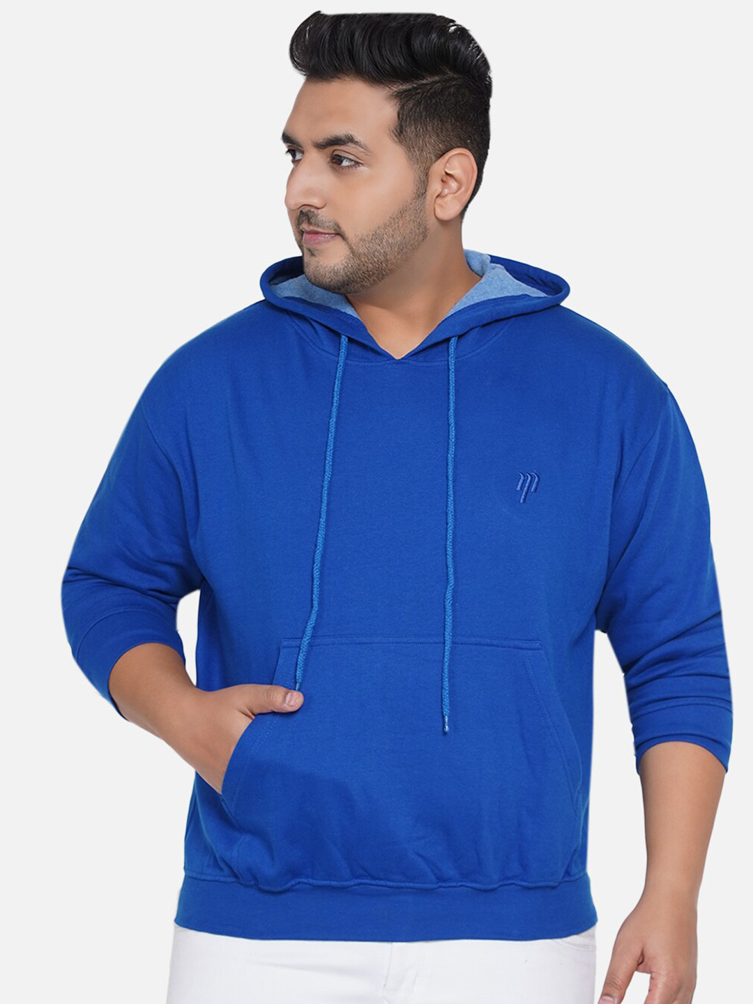 Santonio Men Blue Hooded Sweatshirt 
Santonio Men Blue Hooded Sweatshirt