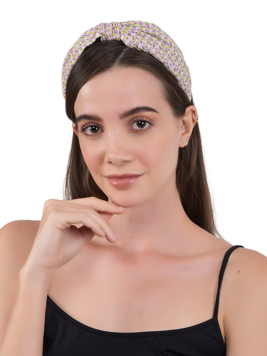 BuckleUp Women Pink & Yellow Hairband
BuckleUp Women Pink & Yellow Hairband