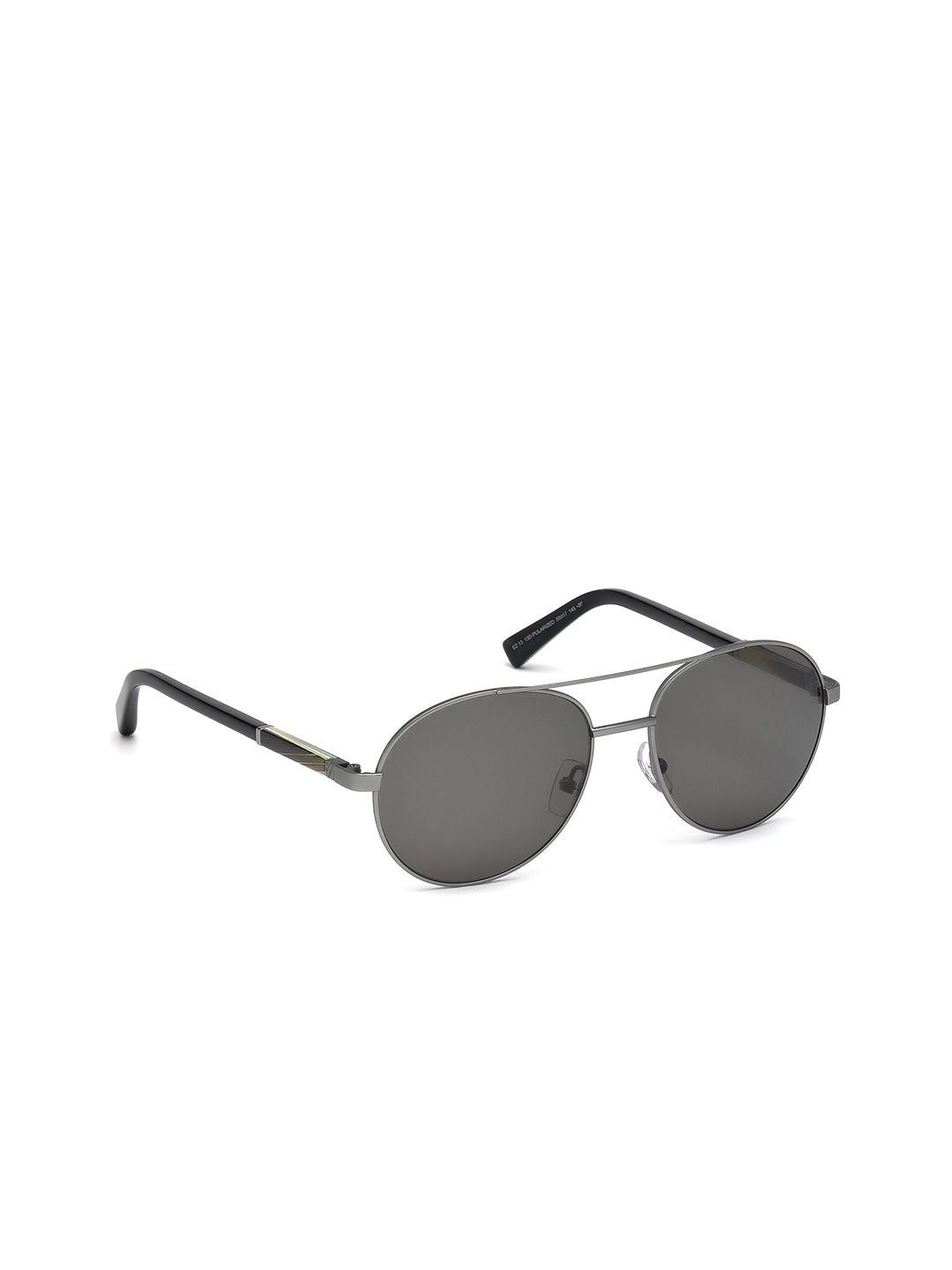 Ermenegildo Zegna Men Green Lens & Steel-Toned Round Sunglasses with UV Protected Lens EZ0013 55 13D
Ermenegildo Zegna Men Green Lens & Steel-Toned Round Sunglasses with UV Protected Lens EZ0013 55 13D