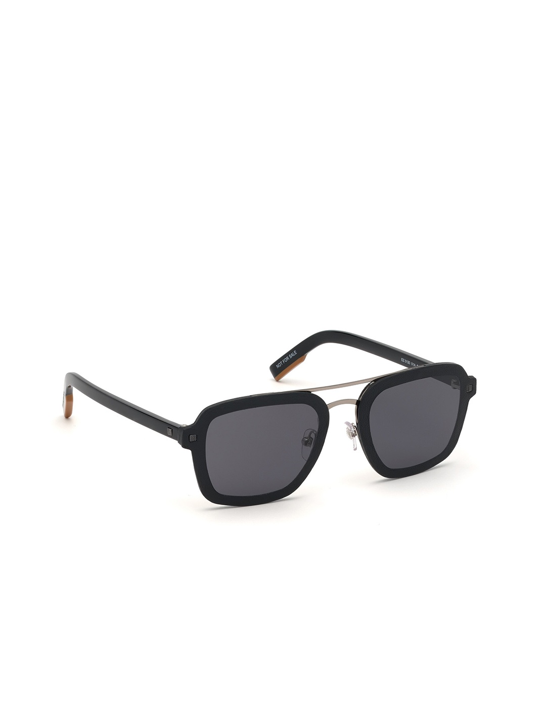 Ermenegildo Zegna Men Grey Lens Square Sunglasses with UV Protected Lens EZ0120 64 01A
Ermenegildo Zegna Men Grey Lens Square Sunglasses with UV Protected Lens EZ0120 64 01A