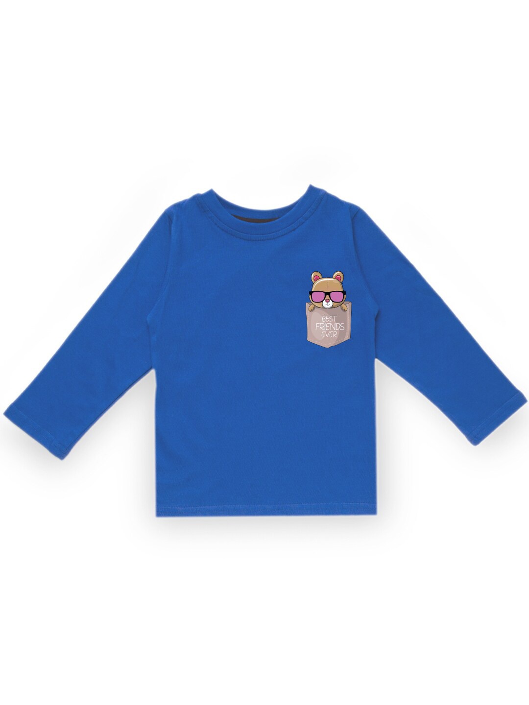 KAVEE Infant Boys Blue Solid Biowashed Round Neck Pure Cotton T-shirt with Print Detail
KAVEE Infant Boys Blue Solid Biowashed Round Neck Pure Cotton T-shirt with Print Detail