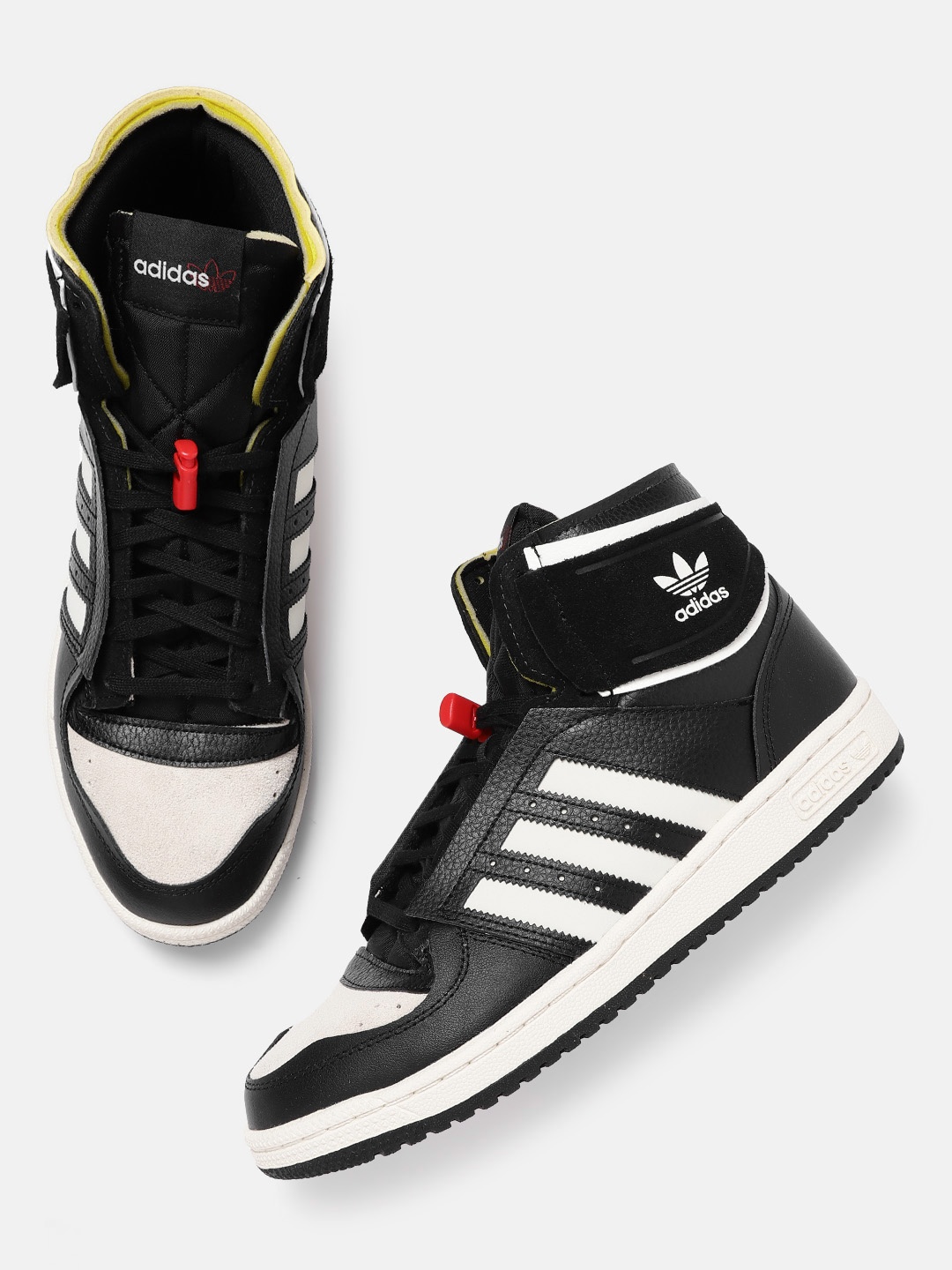 ADIDAS Originals Men Black & Cream-Coloured Top Ten New Sneakers with perforations
ADIDAS Originals Men Black & Cream-Coloured Top Ten New Sneakers with perforations