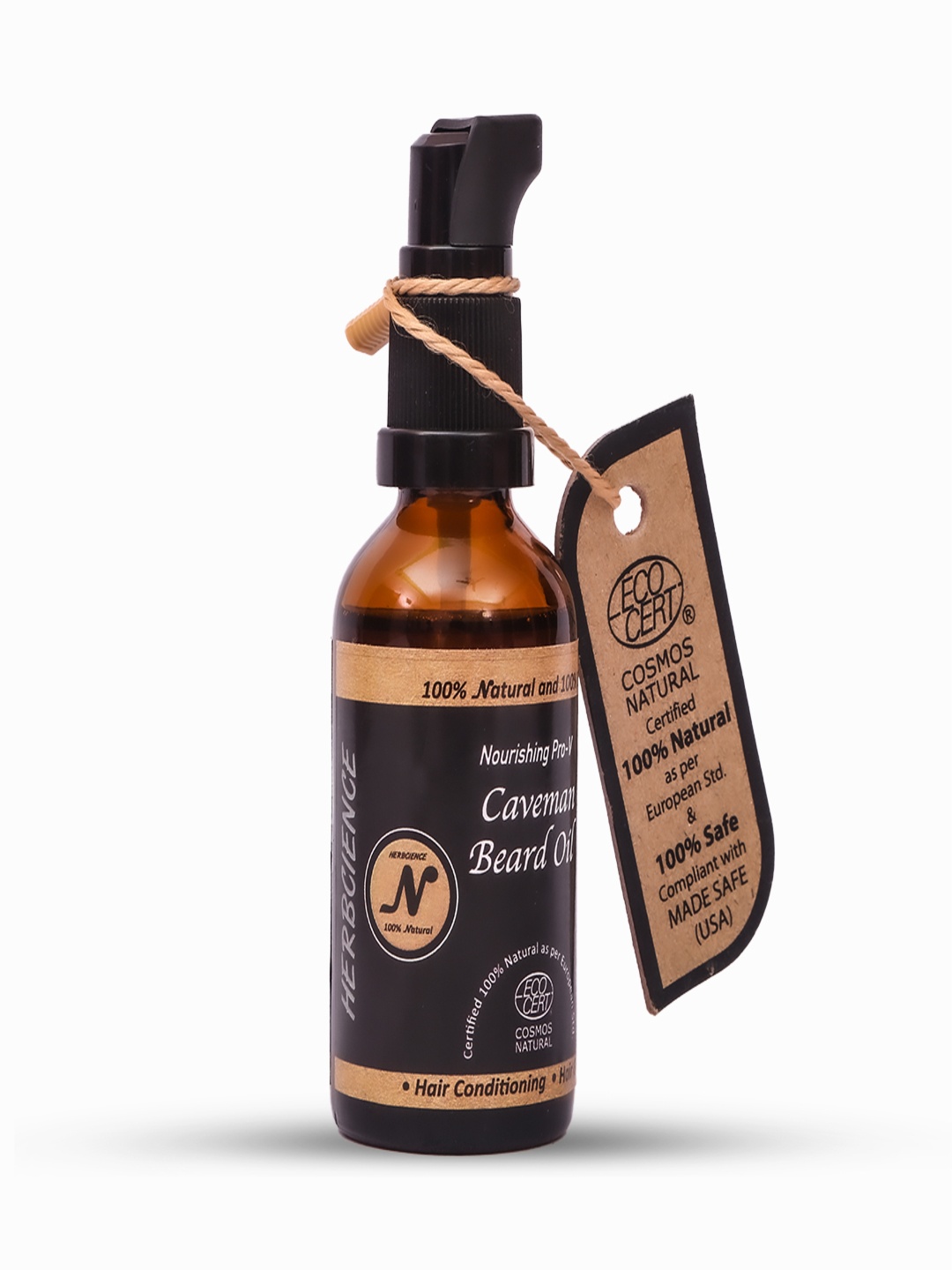 HERBCIENCE Nourishing Pro-V Caveman Beard Oil-Certified 100% Natural by ECOCERT-50ml, Na
HERBCIENCE Nourishing Pro-V Caveman Beard Oil-Certified 100% Natural by ECOCERT-50ml, Na