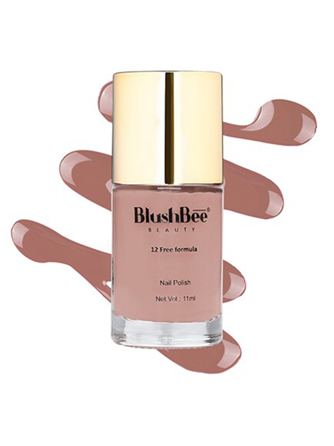 BlushBee Beauty Organic Vegan High Shine Quick-Dry & PETA-Approved Nail Polish - Luga, Nude
BlushBee Beauty Organic Vegan High Shine Quick-Dry & PETA-Approved Nail Polish - Luga, Nude