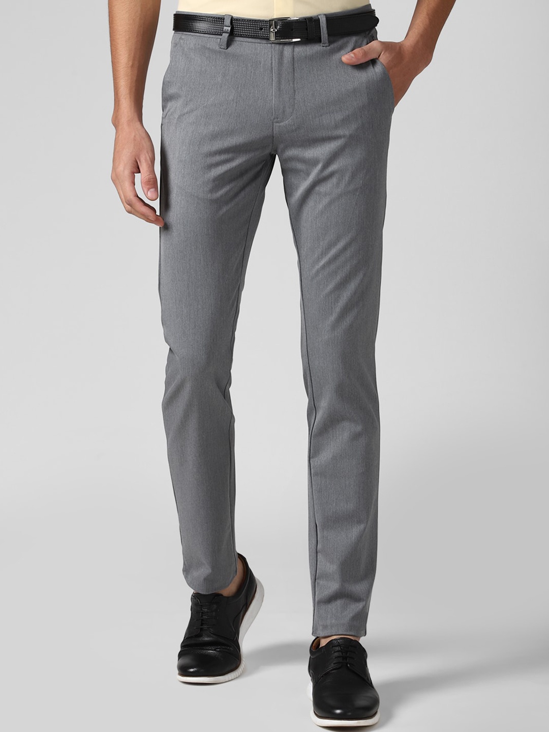 Louis Philippe Sport Men Grey Melange Solid Slim Fit Mid-Rise Plain Woven Formal Trousers
Louis Philippe Sport Men Grey Melange Solid Slim Fit Mid-Rise Plain Woven Formal Trousers