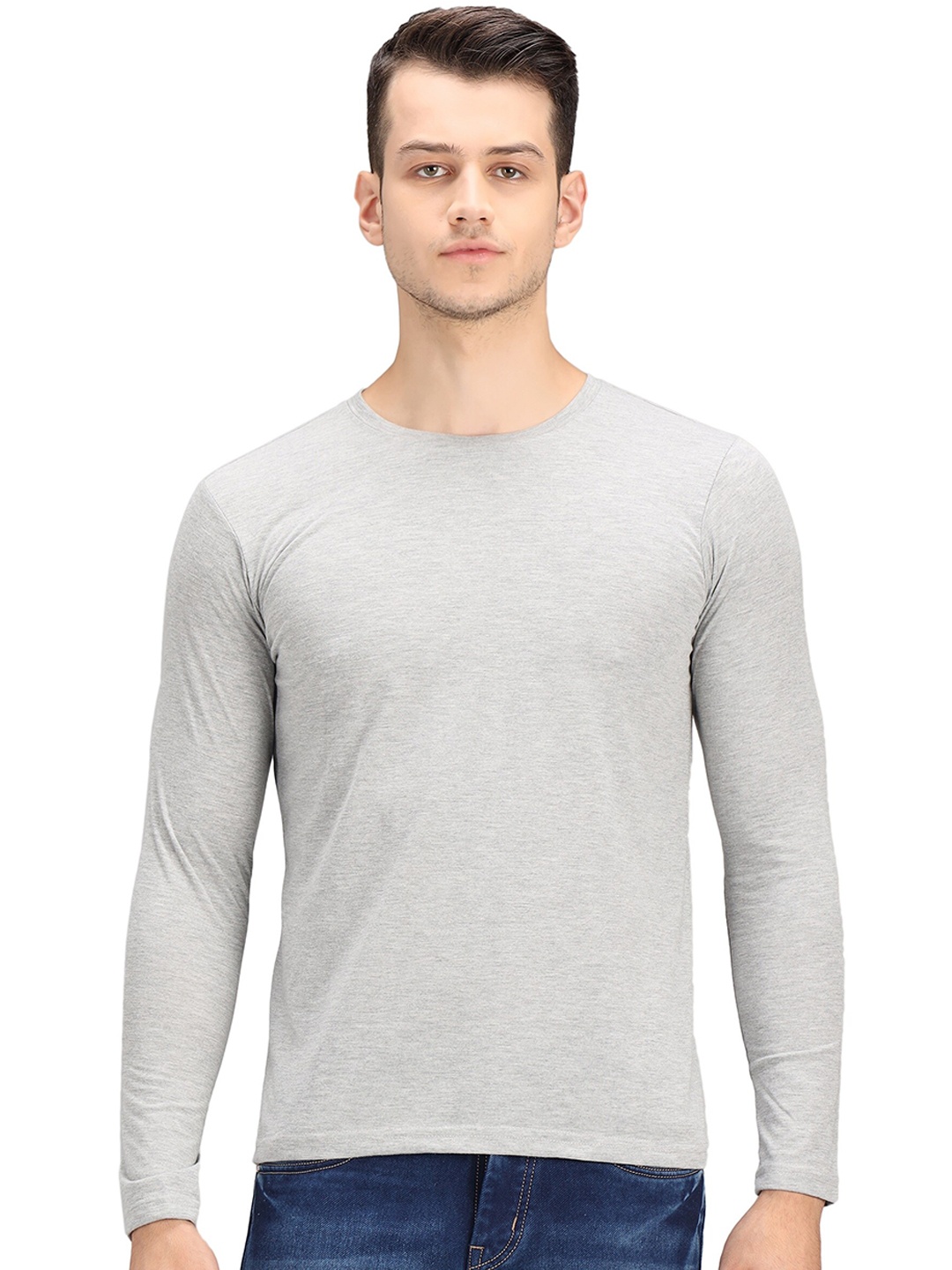 PockMAN Men Grey T-shirt