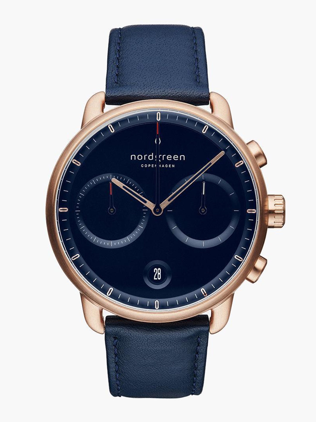 Nordgreen Men Blue Patterned Dial & Blue Leather Bracelet Style Straps Analogue Watch, Navy blue
Nordgreen Men Blue Patterned Dial & Blue Leather Bracelet Style Straps Analogue Watch, Navy blue