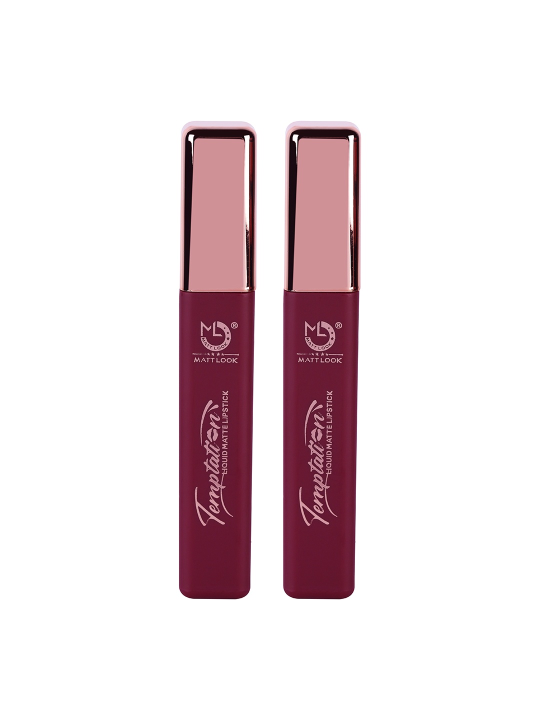 MATTLOOK Women Taupe Lip Makeup Temptation Liquid Matte Lipstick Mouve Story (Pack of 2)
MATTLOOK Women Taupe Lip Makeup Temptation Liquid Matte Lipstick Mouve Story (Pack of 2)