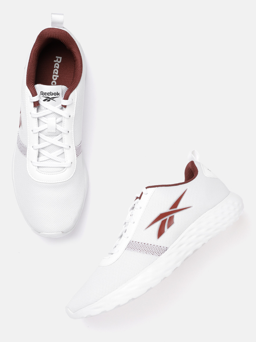 Reebok Men Off-White Woven Design Energy Runner 2.0 Shoes
Reebok Men Off-White Woven Design Energy Runner 2.0 Shoes