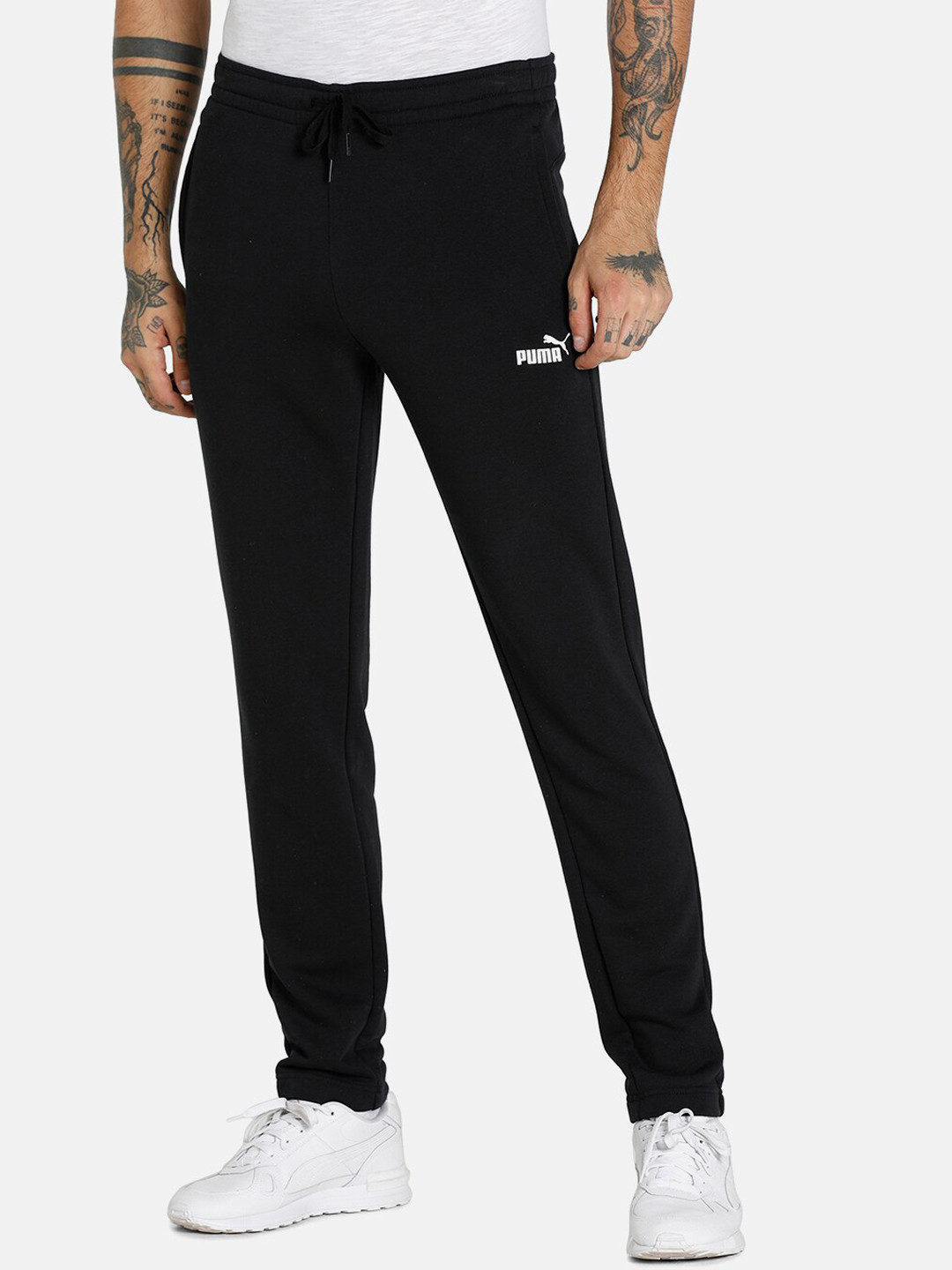 Puma Men Black Cotton Zippered Track Pants
Puma Men Black Cotton Zippered Track Pants