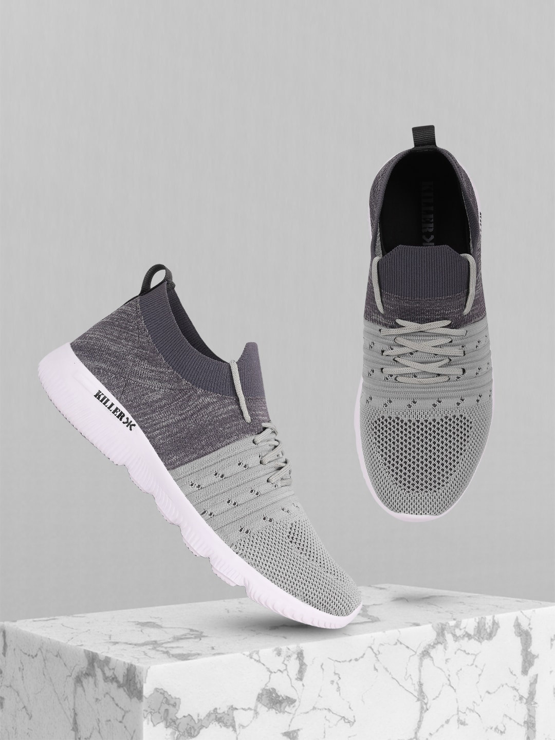 Killer Men Grey Printed Sneakers 
Killer Men Grey Printed Sneakers