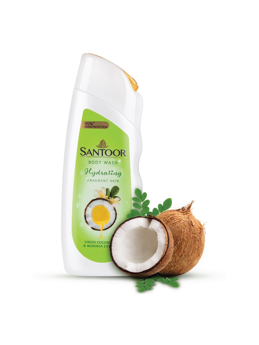 Santoor Hydrating Skin Virgin Coconut Oil & Moringa Extract Body Wash - 230 ml, White
Santoor Hydrating Skin Virgin Coconut Oil & Moringa Extract Body Wash - 230 ml, White