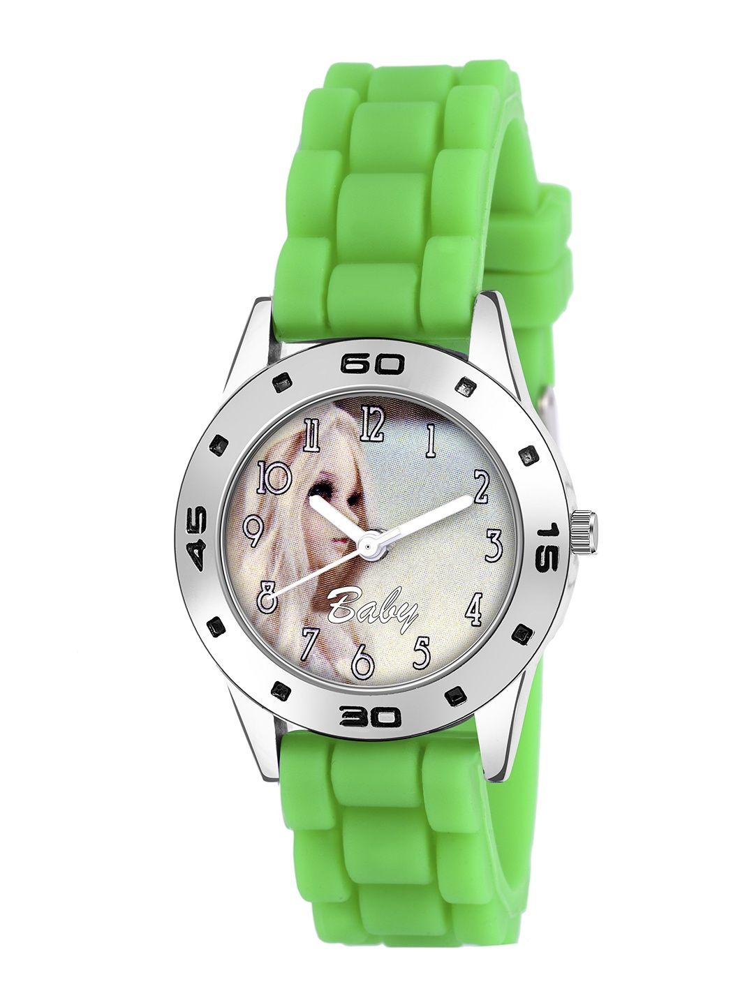 Kool Kidz Unisex Kids Multicoloured Printed Dial & Green Straps Analogue Watch KOOL KIDZ KK 108 GR 01
Kool Kidz Unisex Kids Multicoloured Printed Dial & Green Straps Analogue Watch KOOL KIDZ KK 108 GR 01