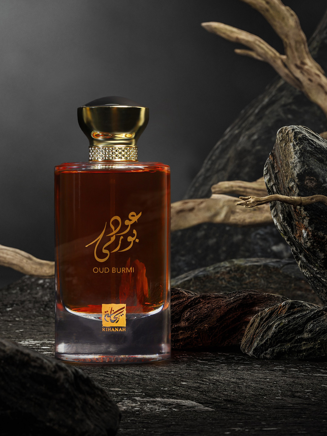 RIHANAH Oud Burmi Eau de Parfum - 100 ml, Black
RIHANAH Oud Burmi Eau de Parfum - 100 ml, Black