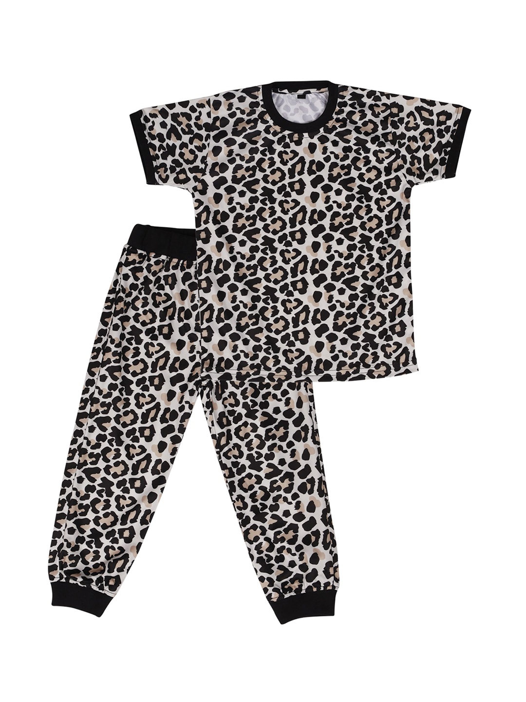 CREMLIN CLOTHING Unisex Kids Night Suit, Black