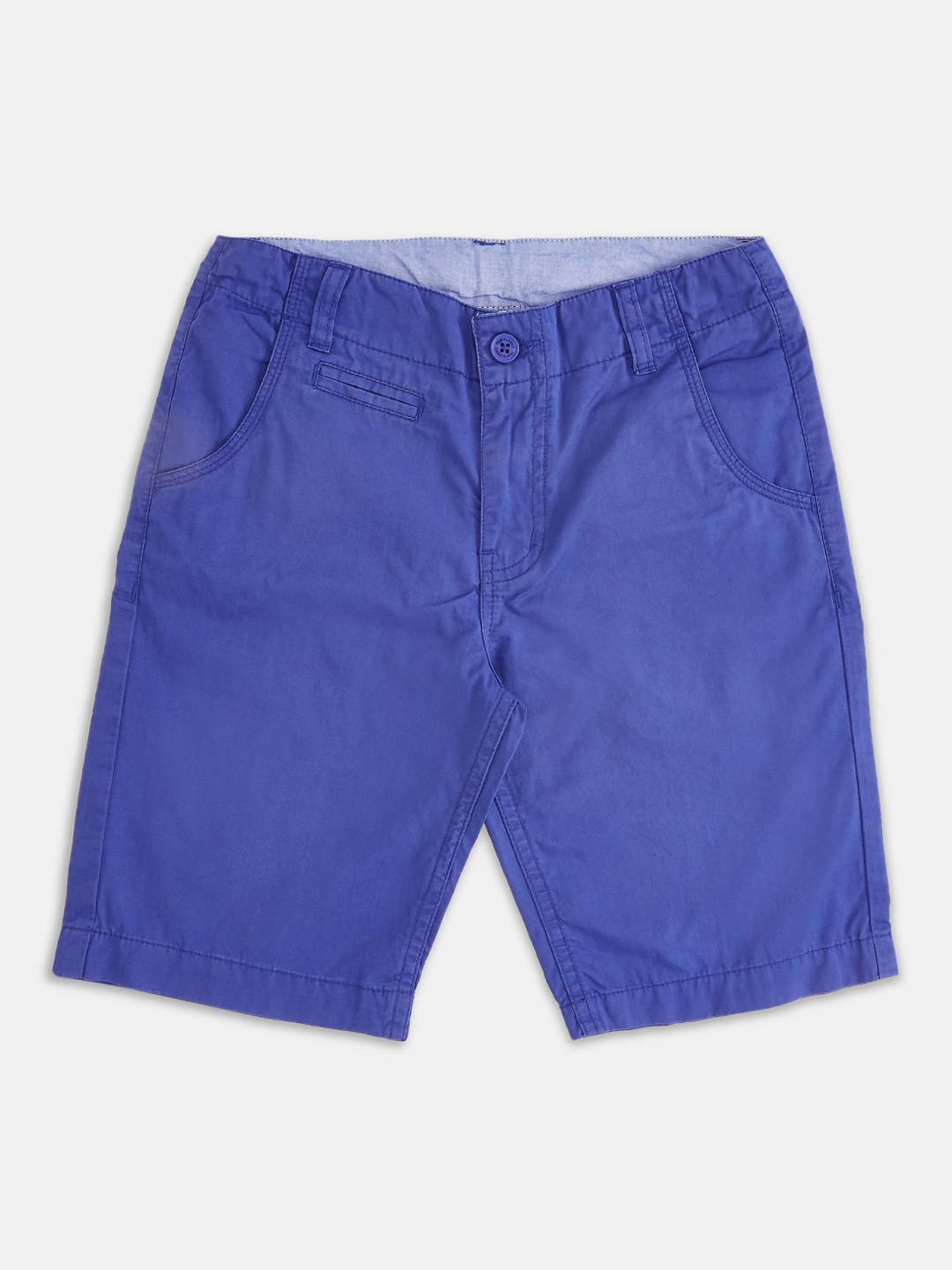 Pantaloons Junior Boys Blue Chino Shorts