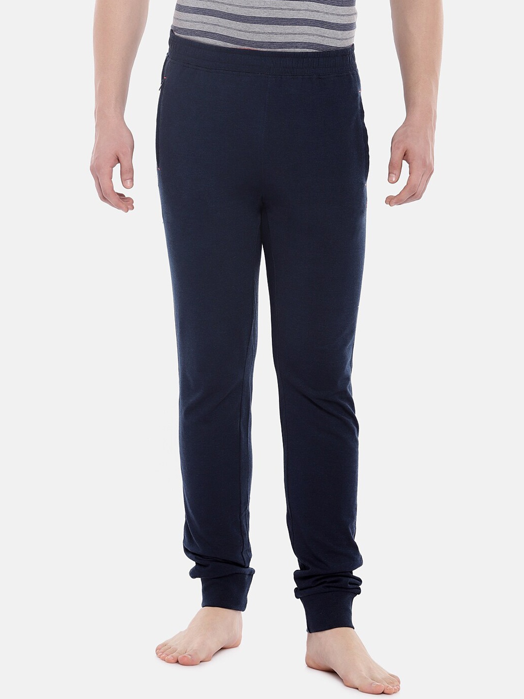 Sweet Dreams Men Blue Cotton Lounge Pants