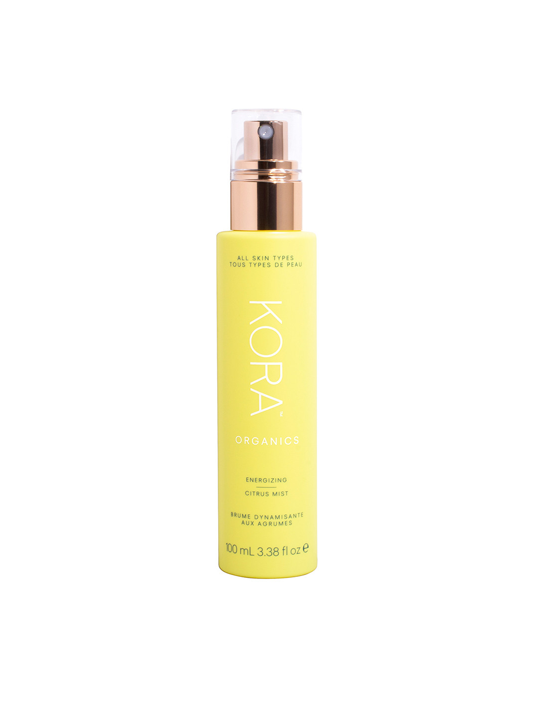 Kora Organics Vegan Energizing Citrus Mist Face Toner - 100 ml, Yellow 
Kora Organics Vegan Energizing Citrus Mist Face Toner - 100 ml, Yellow