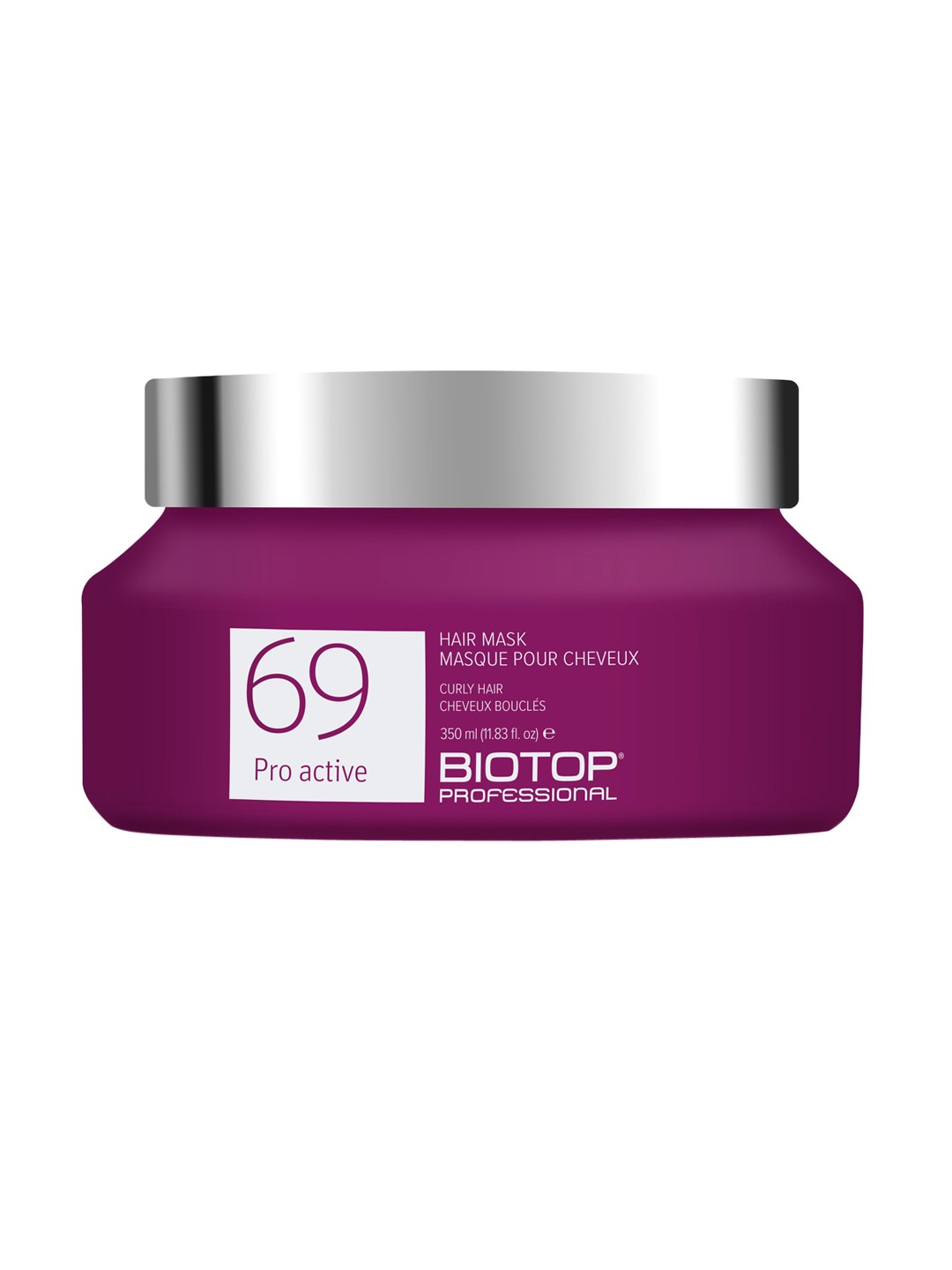 BIOTOP PROFESSIONAL 69 Pro Active Hair Mask For Curly Hair & Cheveux Boucles 350ml, Burgundy
BIOTOP PROFESSIONAL 69 Pro Active Hair Mask For Curly Hair & Cheveux Boucles 350ml, Burgundy