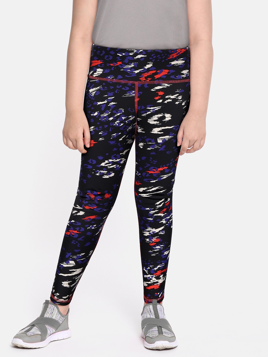 Marks & Spencer Girls Black & Blue Animal Print Quick-Dry & Moisture Wicking Sports Tights
Marks & Spencer Girls Black & Blue Animal Print Quick-Dry & Moisture Wicking Sports Tights