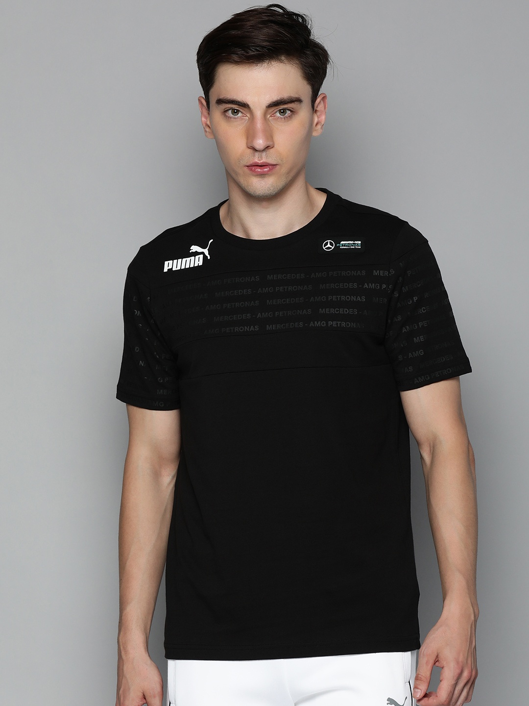 PUMA Motorsport Men Black Mercedes F1 Speed Driver Series Printed Pure Cotton T-shirt
PUMA Motorsport Men Black Mercedes F1 Speed Driver Series Printed Pure Cotton T-shirt
