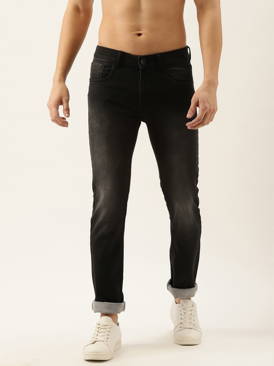 Flying Machine Men Black Michael Slim Tapered Fit Mid-Rise Light Fade Stretchable Jeans
Flying Machine Men Black Michael Slim Tapered Fit Mid-Rise Light Fade Stretchable Jeans