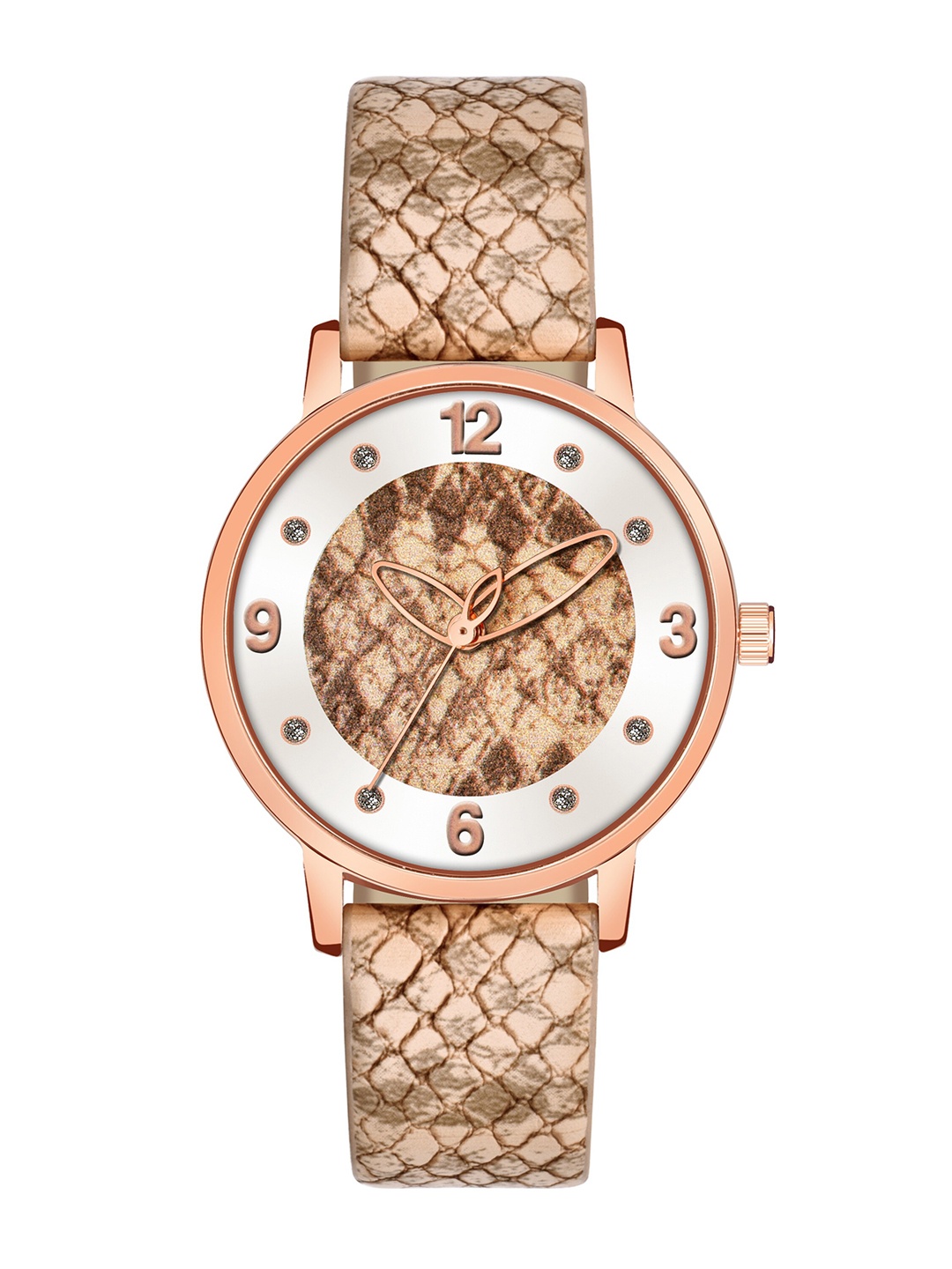 PERCLUTION ENTERPRISE Women Brown Dial & Leather Textured Strap Analogue Watch PE362
PERCLUTION ENTERPRISE Women Brown Dial & Leather Textured Strap Analogue Watch PE362
