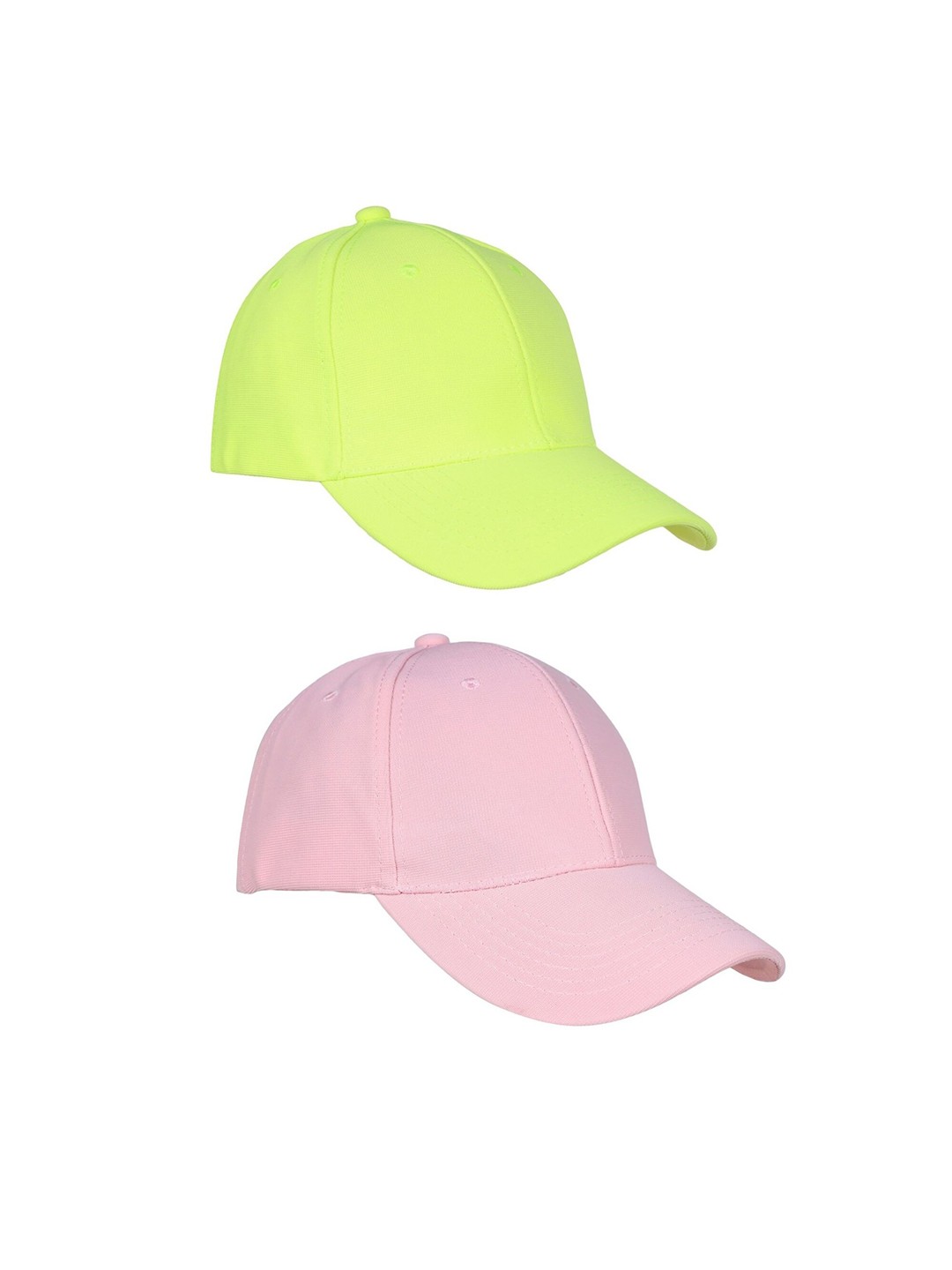 FabSeasons Pack of 2 Unisex Fluorescent Green & Pink Baseball Cap with Adjustable Buckle
FabSeasons Pack of 2 Unisex Fluorescent Green & Pink Baseball Cap with Adjustable Buckle