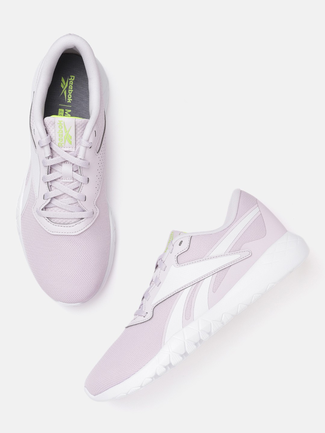 Reebok Women Lavender & Grey Woven Design Memory Foam Flexagon Energy 3.0 Training Shoes
Reebok Women Lavender & Grey Woven Design Memory Foam Flexagon Energy 3.0 Training Shoes