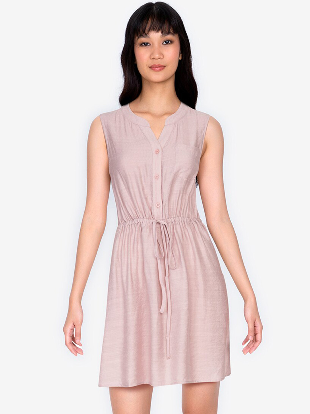 ZALORA BASICS Pink Drawstring Waist Sleeveless Dress
ZALORA BASICS Pink Drawstring Waist Sleeveless Dress