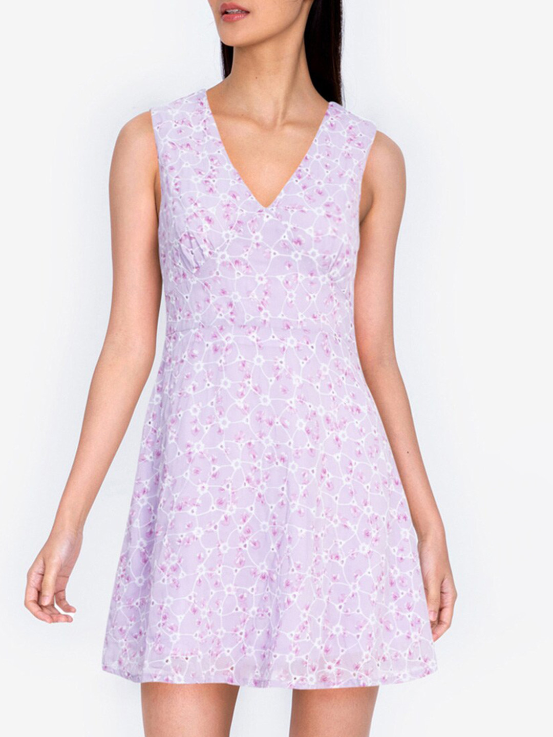 ZALORA BASICS Purple & Pink Floral A-Line Mini Dress
ZALORA BASICS Purple & Pink Floral A-Line Mini Dress