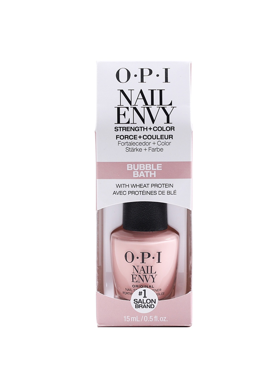 O.P.I Nail Envy Strength + Color Strengthener With Wheat Protein 15ml - Bubble Bath NT222, Nude
O.P.I Nail Envy Strength + Color Strengthener With Wheat Protein 15ml - Bubble Bath NT222, Nude