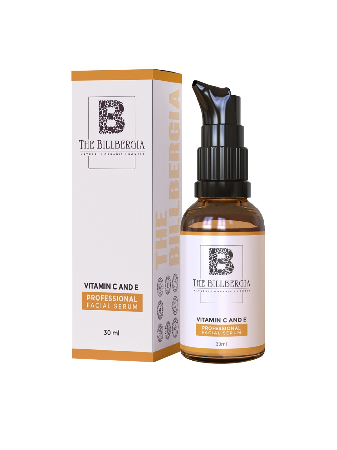 THE BILLBERGIA Vitamin C & E Professional Face Serum with Glycerin 30 ml, Transparent
THE BILLBERGIA Vitamin C & E Professional Face Serum with Glycerin 30 ml, Transparent