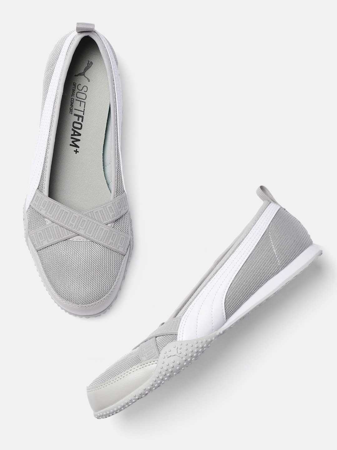 Puma Women Grey Bella Ballerinas