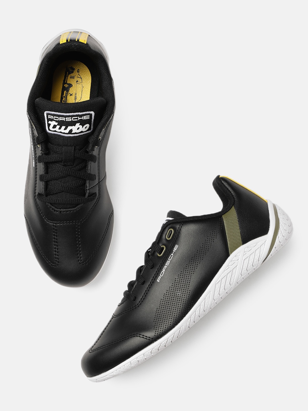 PUMA Motorsport Men Black PL RDG Cat Sneakers