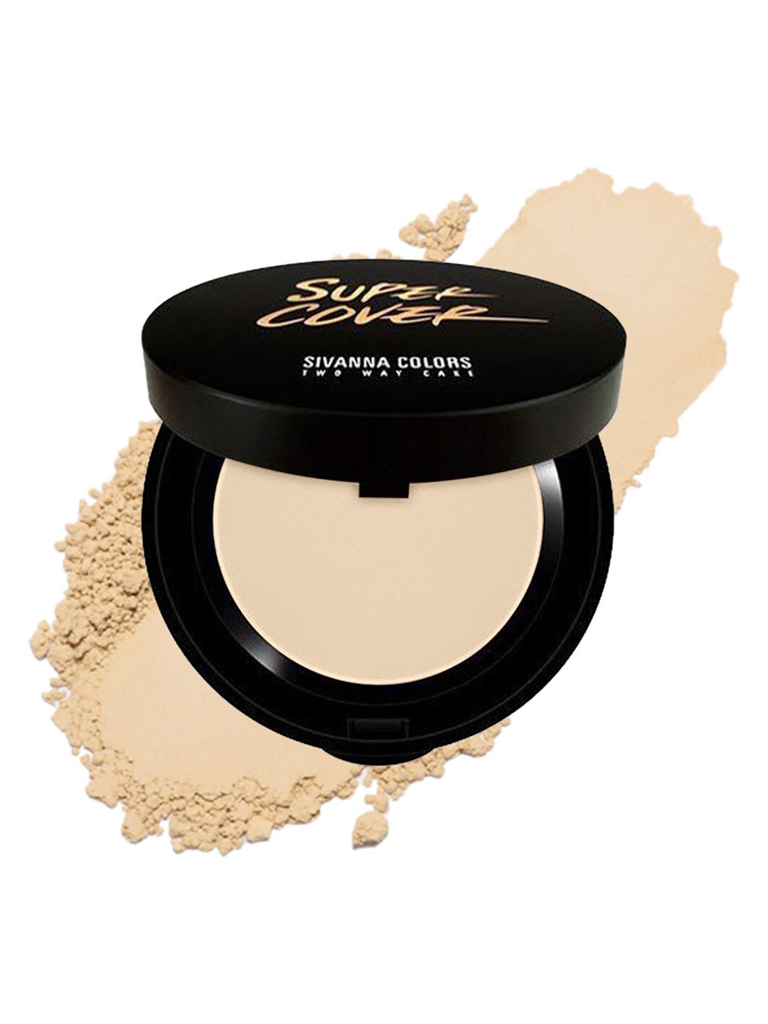Sivanna Colors Super Cover Weightless Matte Two Way Cake Compact Powder - HF201 03, Beige
Sivanna Colors Super Cover Weightless Matte Two Way Cake Compact Powder - HF201 03, Beige