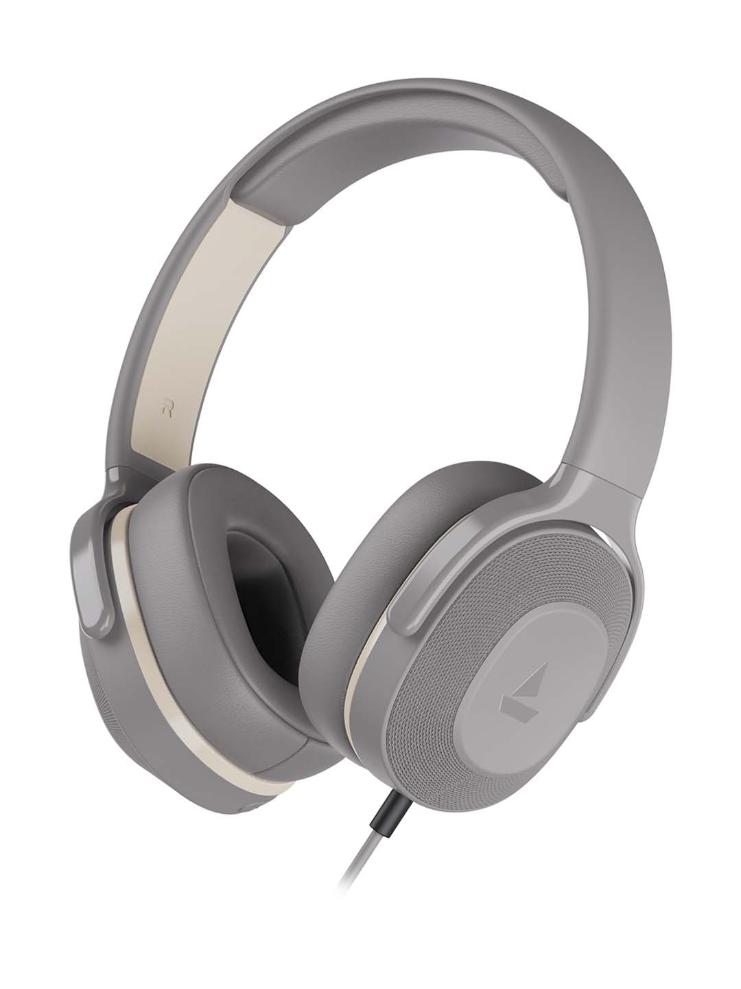 boAt BassHeads 950v2 M Wired Headphones with 40mm Drivers & Lightweight Build-Warm Grey
boAt BassHeads 950v2 M Wired Headphones with 40mm Drivers & Lightweight Build-Warm Grey